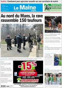 Portada de Le Maine Libre (Francia)