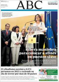 Portada de ABC (España)