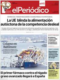 Portada de El Periódico (Spain)