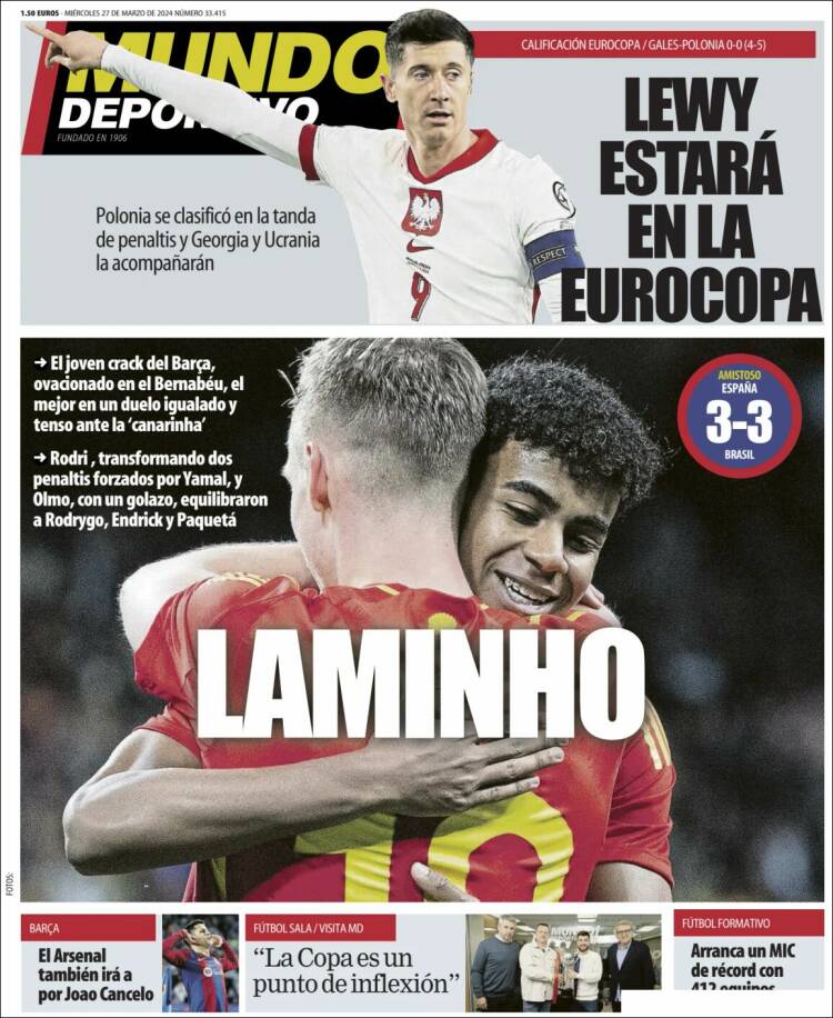 Portada de El Mundo Deportivo (España)