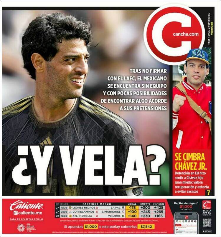 Portada de Cancha (M&eacute;xico)