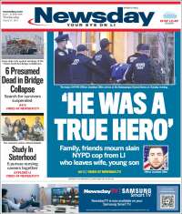 Portada de Newsday (USA)