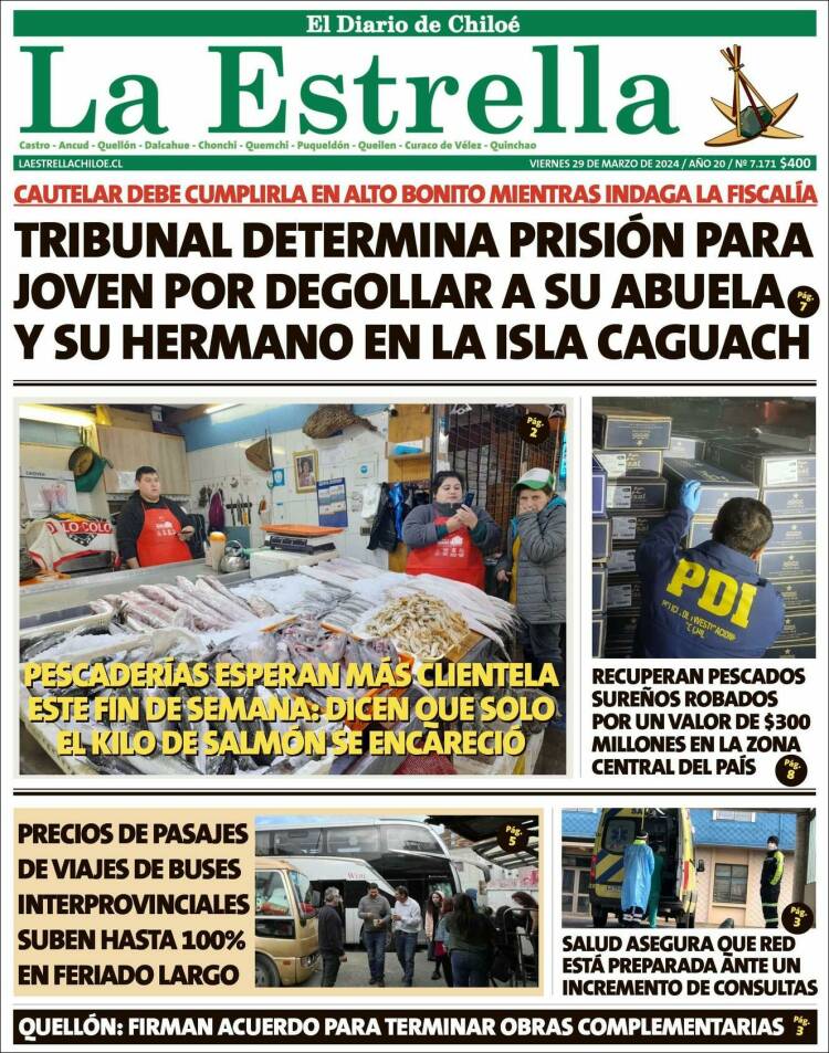 Portada de Estrella de Chiloé (Chile)