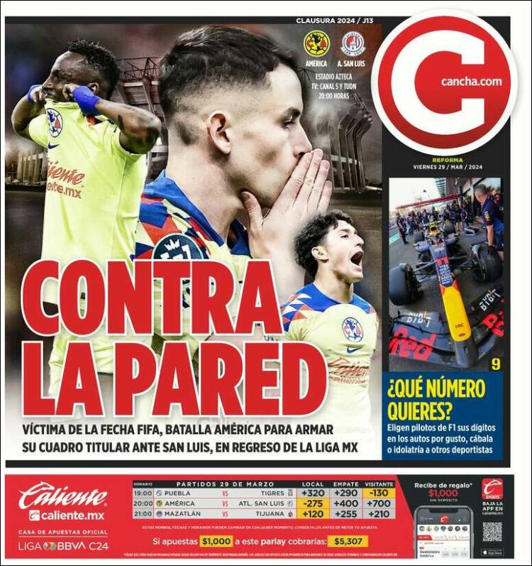 Portada de Cancha (México)