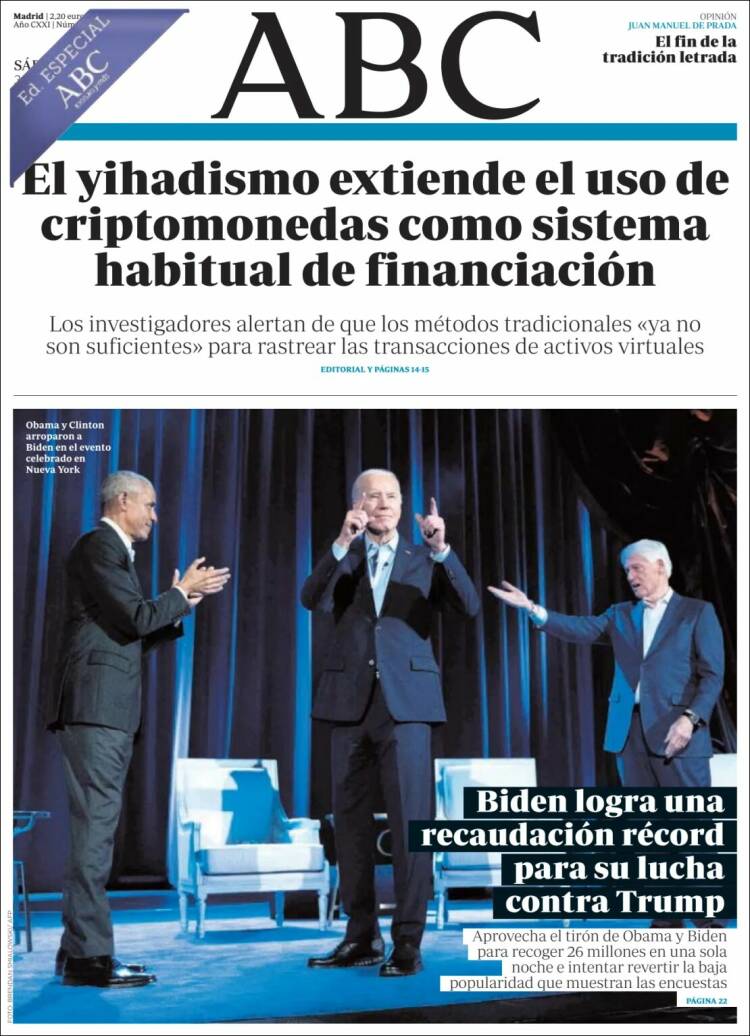 Portada de ABC - Sevilla (España)