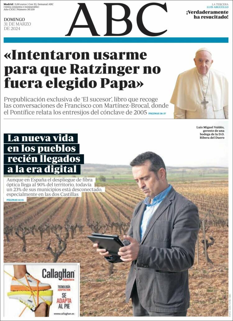 Portada de ABC (España)