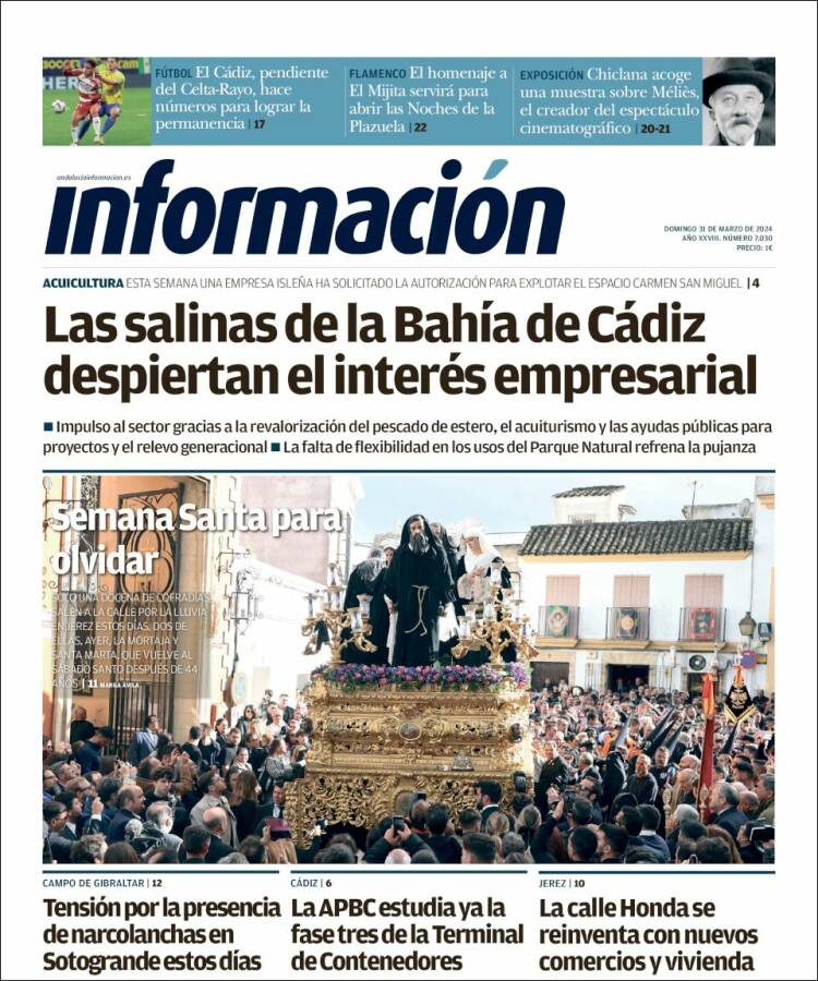 Portada de Información - Jerez (España)