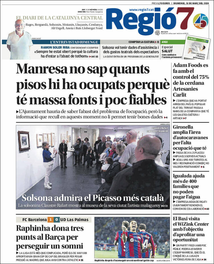 Portada de Regio7 (España)