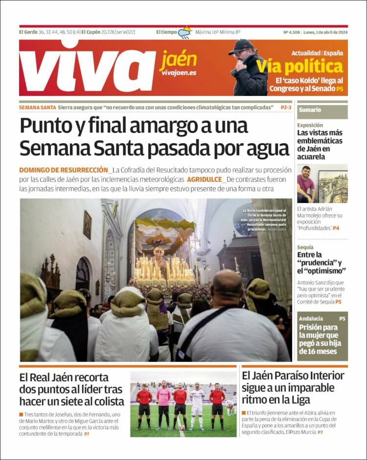 Portada de Viva Jaén (España)