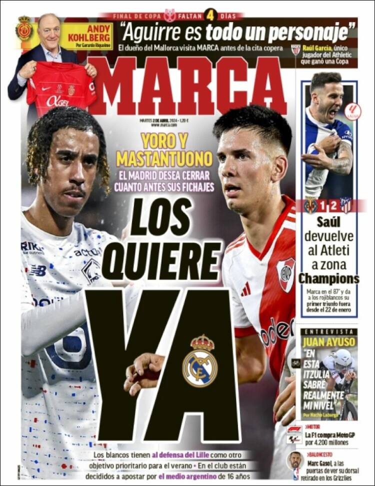 Portada de Marca (España)