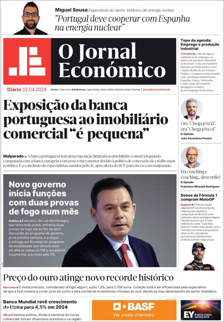 Portada de Oje (Portugal)
