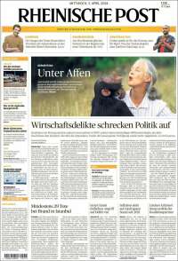 Portada de Rheinische Post (Alemania)