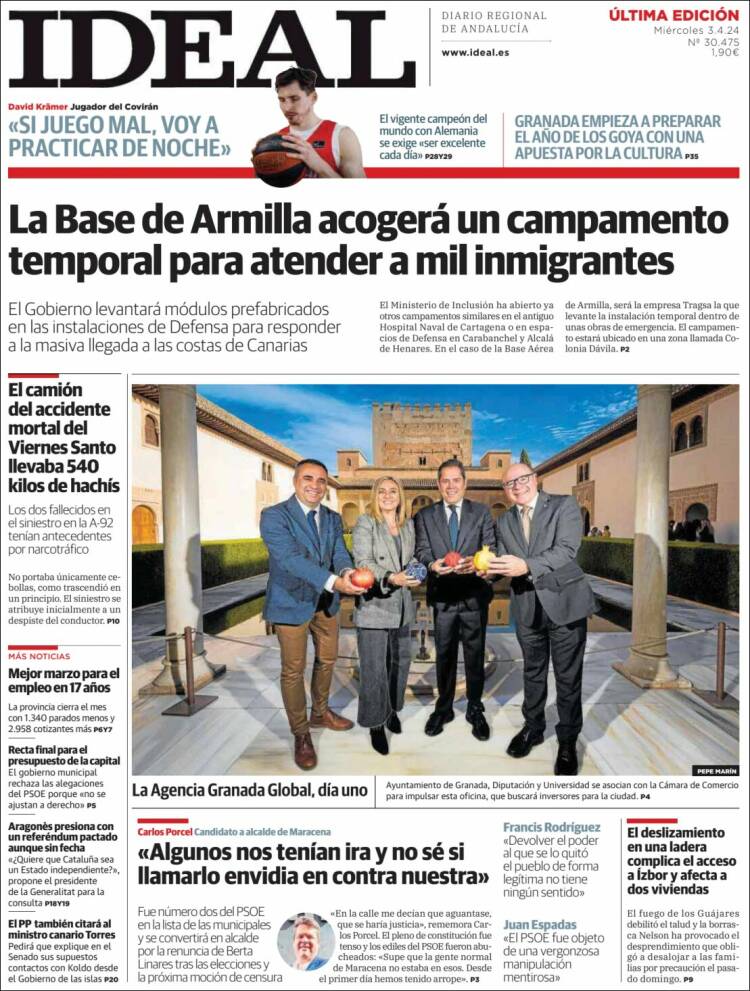 Portada de Ideal (España)