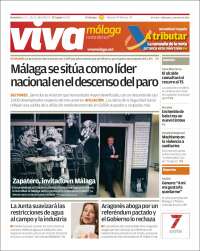 Portada de Viva Málaga (España)
