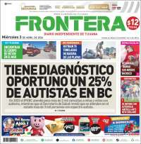 Portada de Frontera (México)