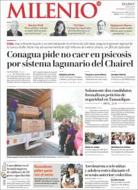 Portada de Milenio - Tamaulipas (México)