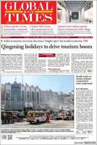 Portada de The Global Times (China)