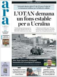 Portada de Ara (España)