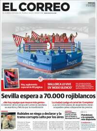 Portada de El Correo (España)