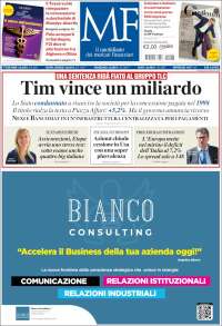 Portada de Milano Finanza (Italia)