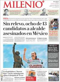 Portada de Milenio (M&eacute;xico)