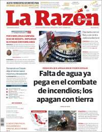 Portada de La Razón (M&eacute;xico)