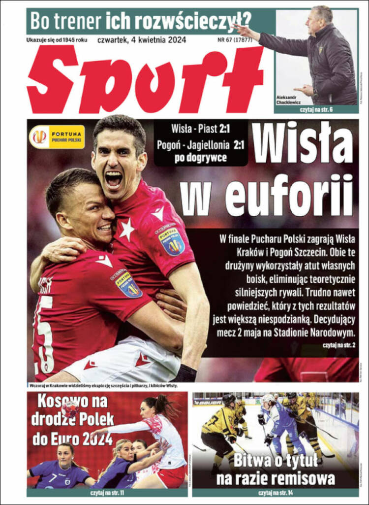 Portada de Katowicki Sport (Polonia)
