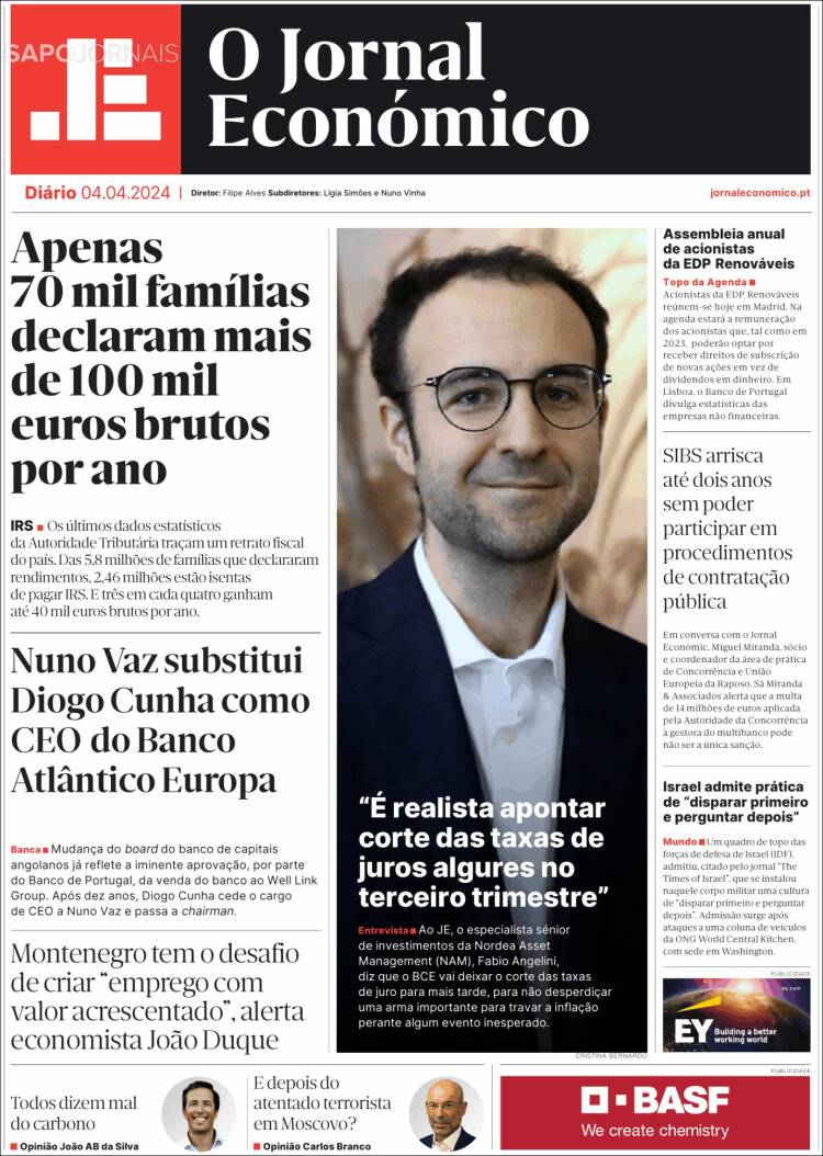 Portada de Oje (Portugal)