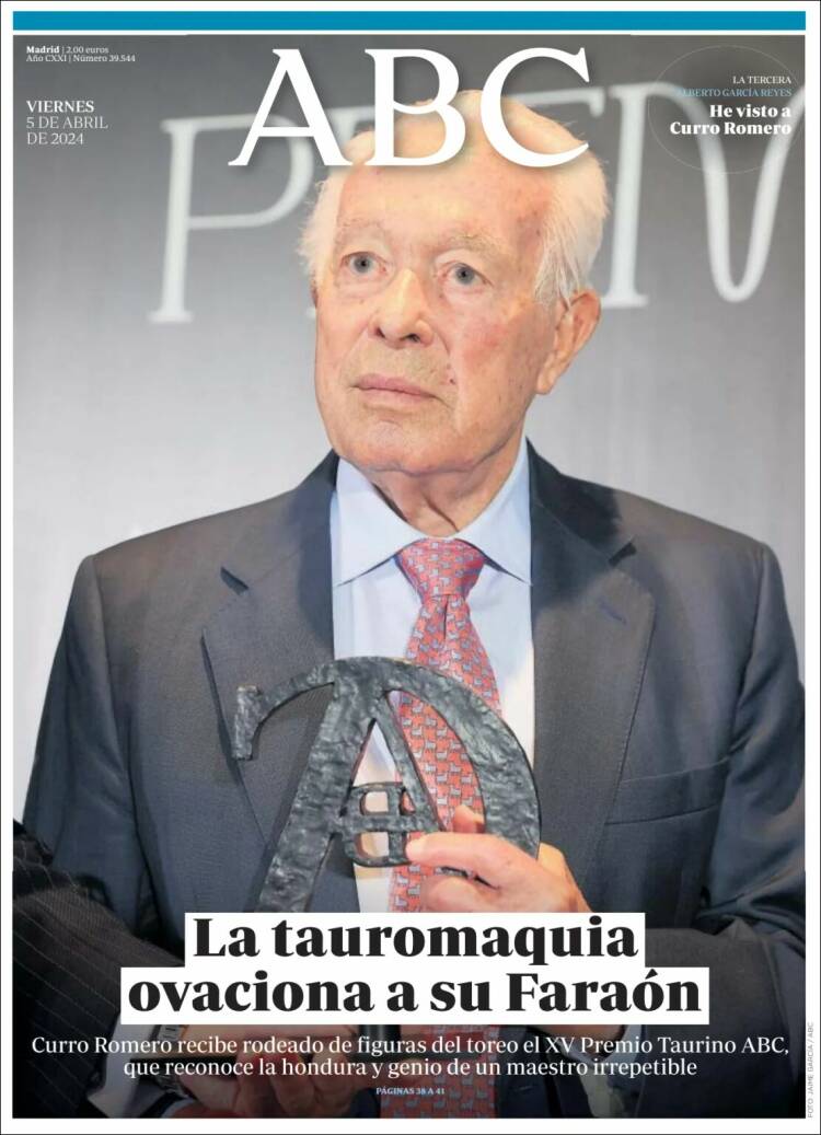 Portada de ABC (España)