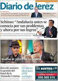Portada de Diario de Jerez (España)