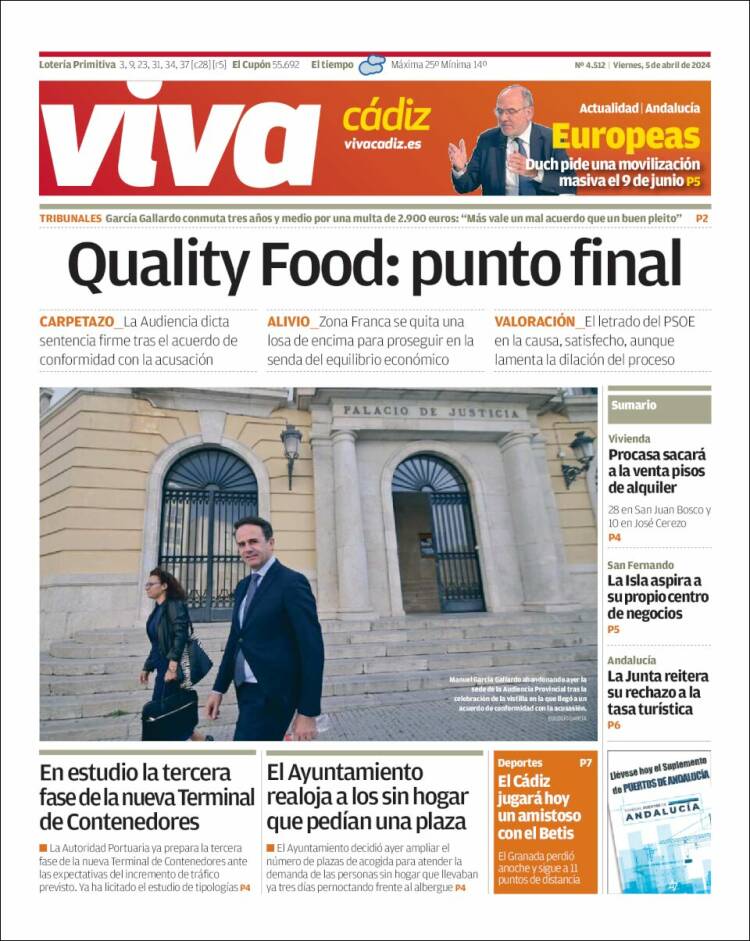 Portada de Información - Cadiz (España)