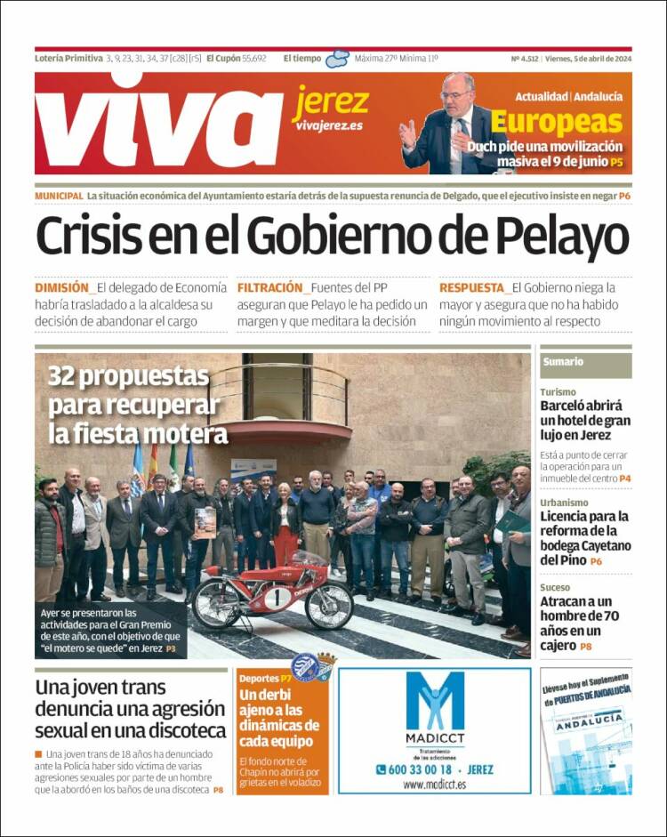 Portada de Información - Jerez (España)