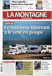 Portada de La Montagne (Francia)