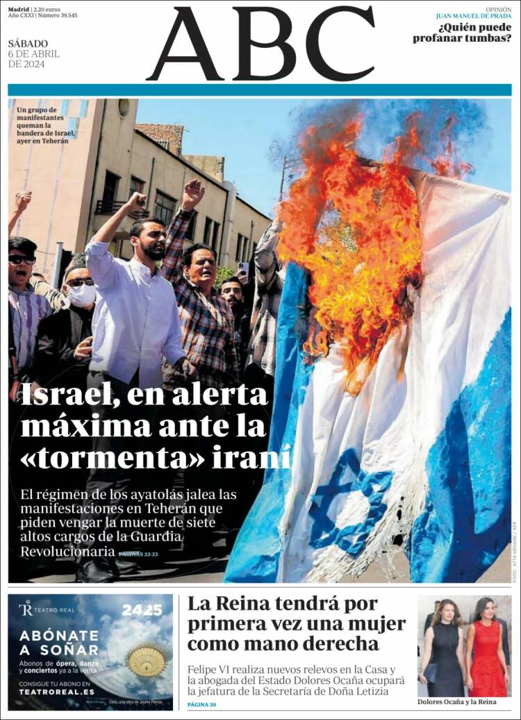 Portada de ABC (España)