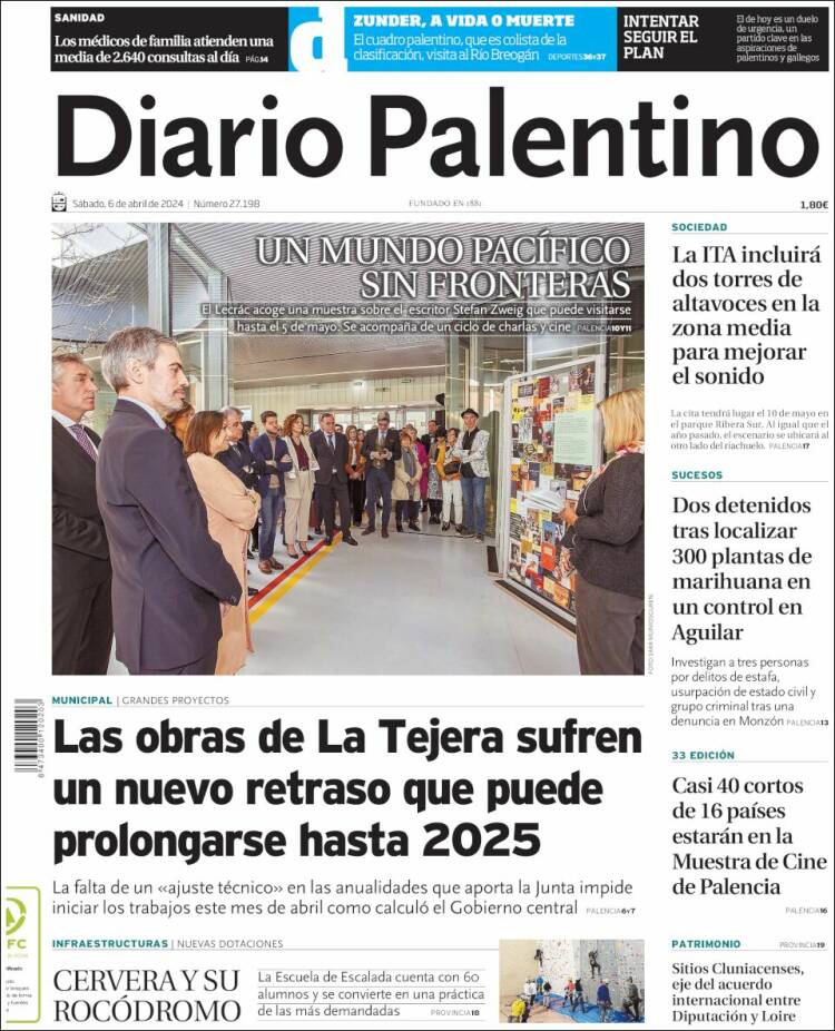 Portada de Diario Palentino (España)