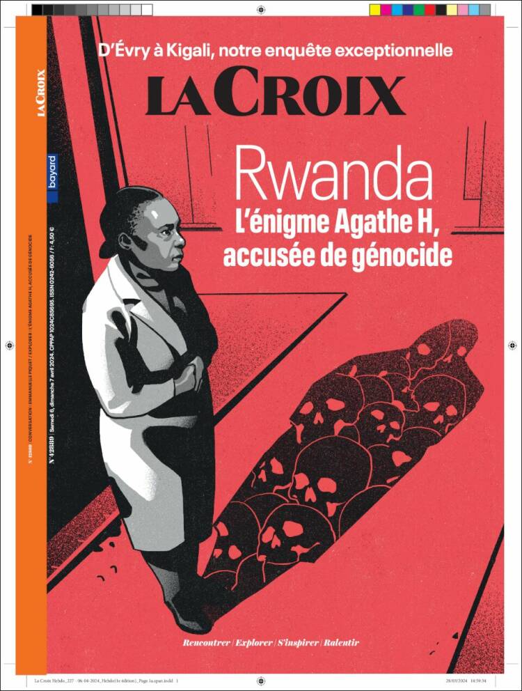 Portada de La Croix (Francia)