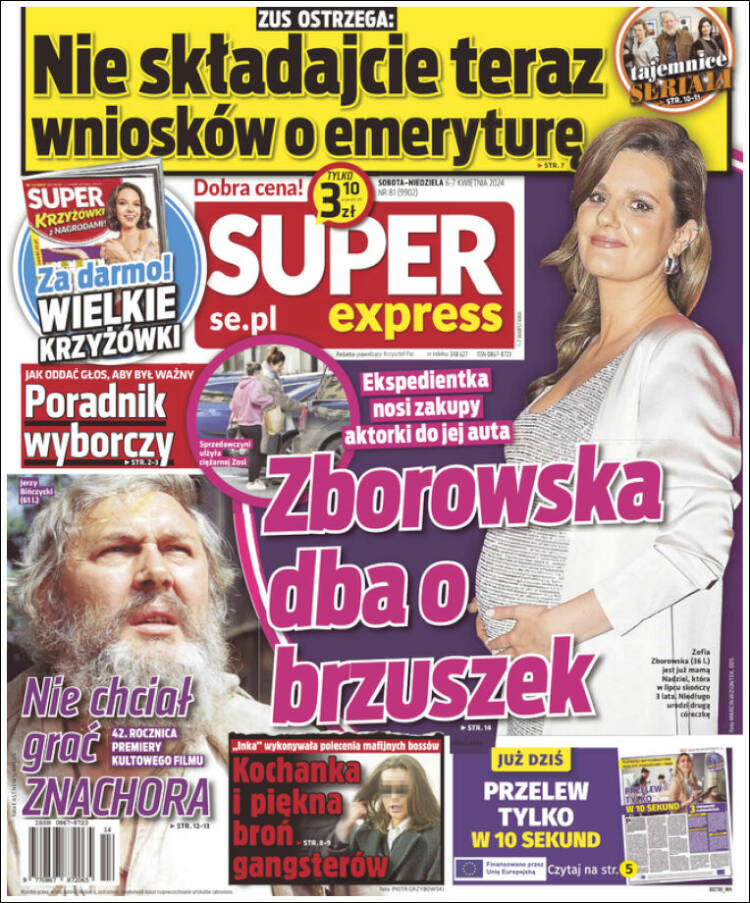 Portada de Super Express (Polonia)