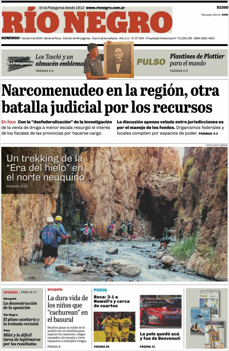 Portada de Rio Negro (Argentina)