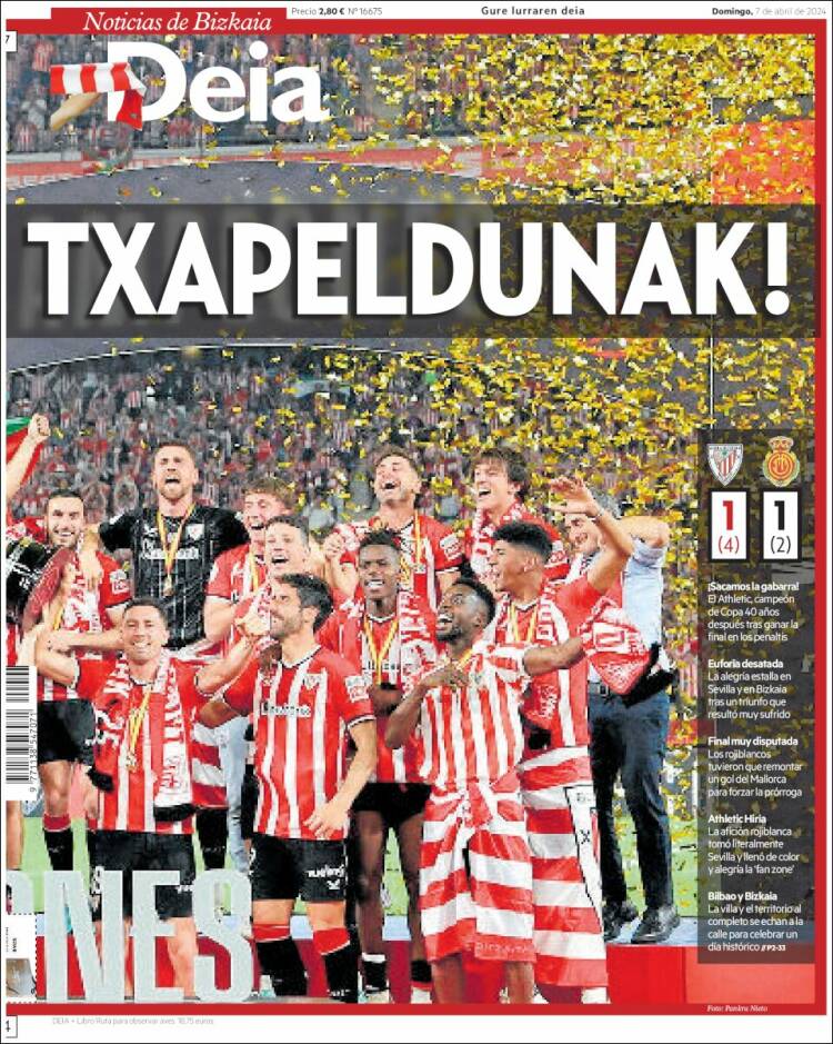 Portada de Deia (España)