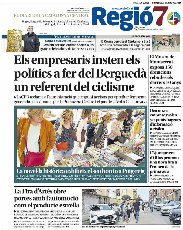 Portada de Regio7 (España)