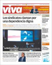 Portada de Viva Málaga (España)