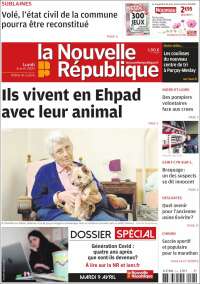 Portada de La Nouvelle Republique (France)