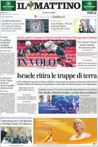 Portada de Il Mattino (Italy)