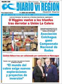 Portada de Diario VI Región (Chile)