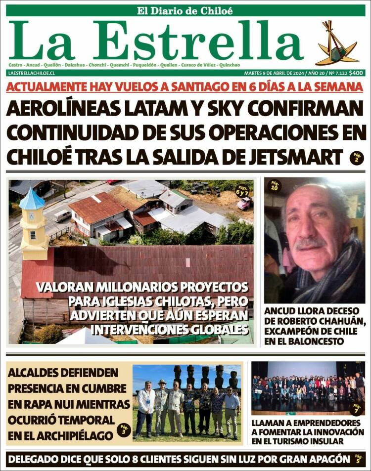 Portada de Estrella de Chiloé (Chile)