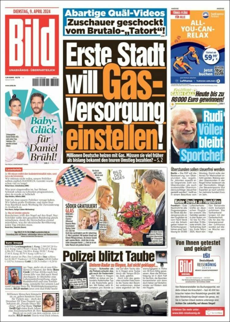 Portada de Bild (Alemania)