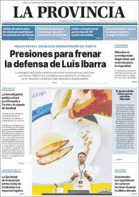 Portada de La Provincia (España)