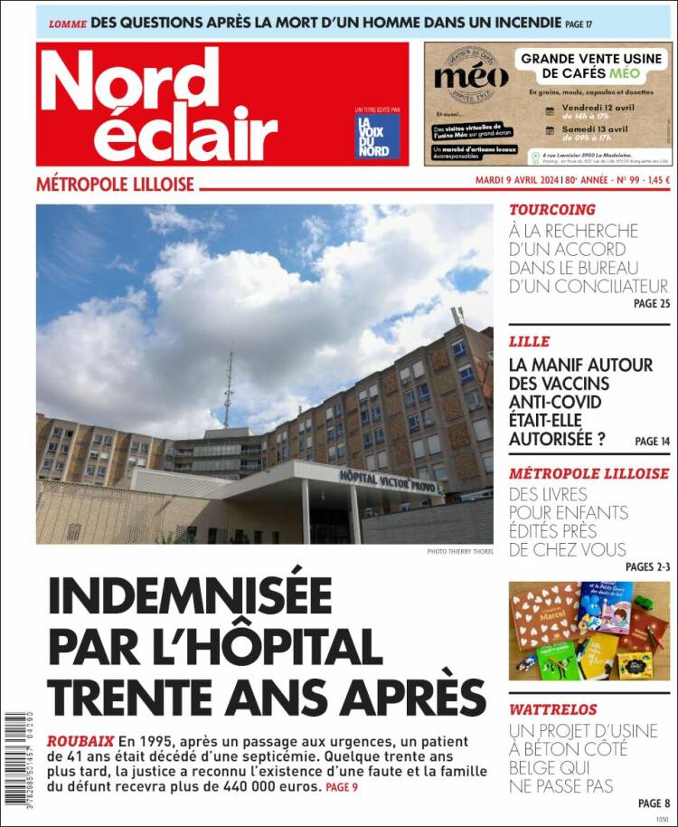 Portada de Nord Éclair (Francia)