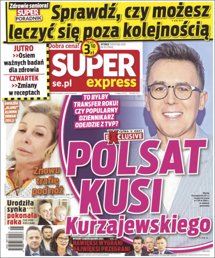 Portada de Super Express (Polonia)
