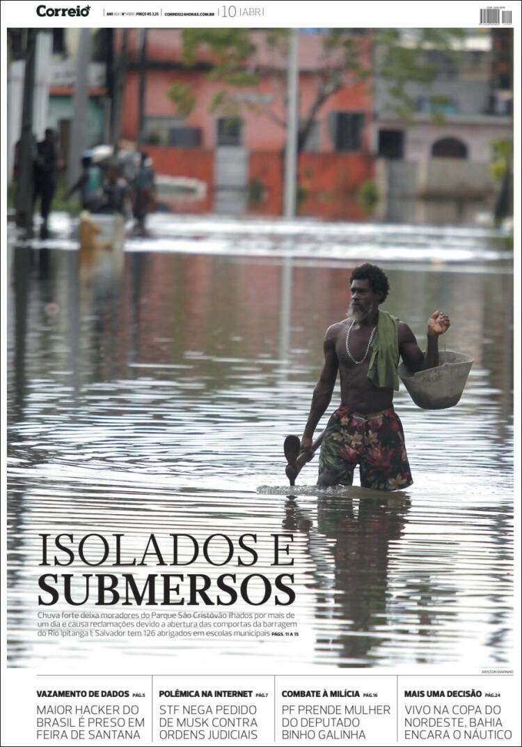 Portada de Correio* (Brasil)